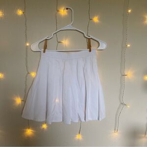 White Tennis Skirt